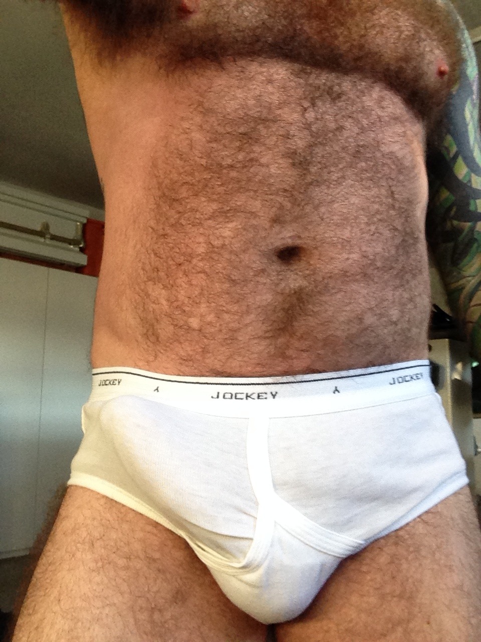 pupsunderwearpics:  More Pup in Classic Jockey 
