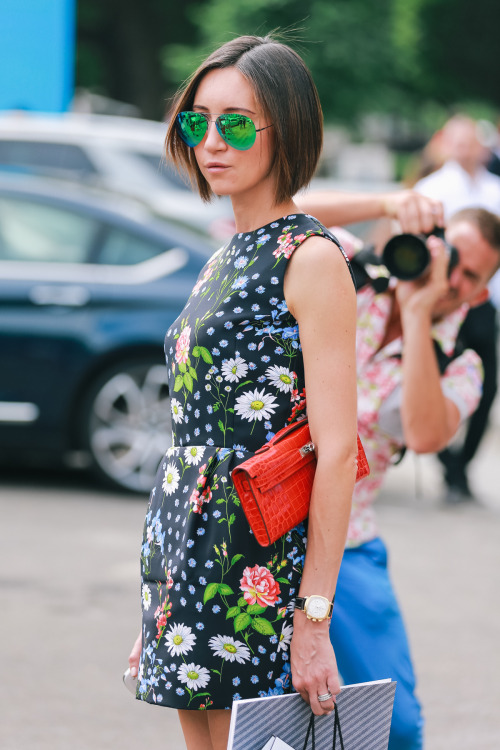 The girly floral print is sticking around for the season ahead ...