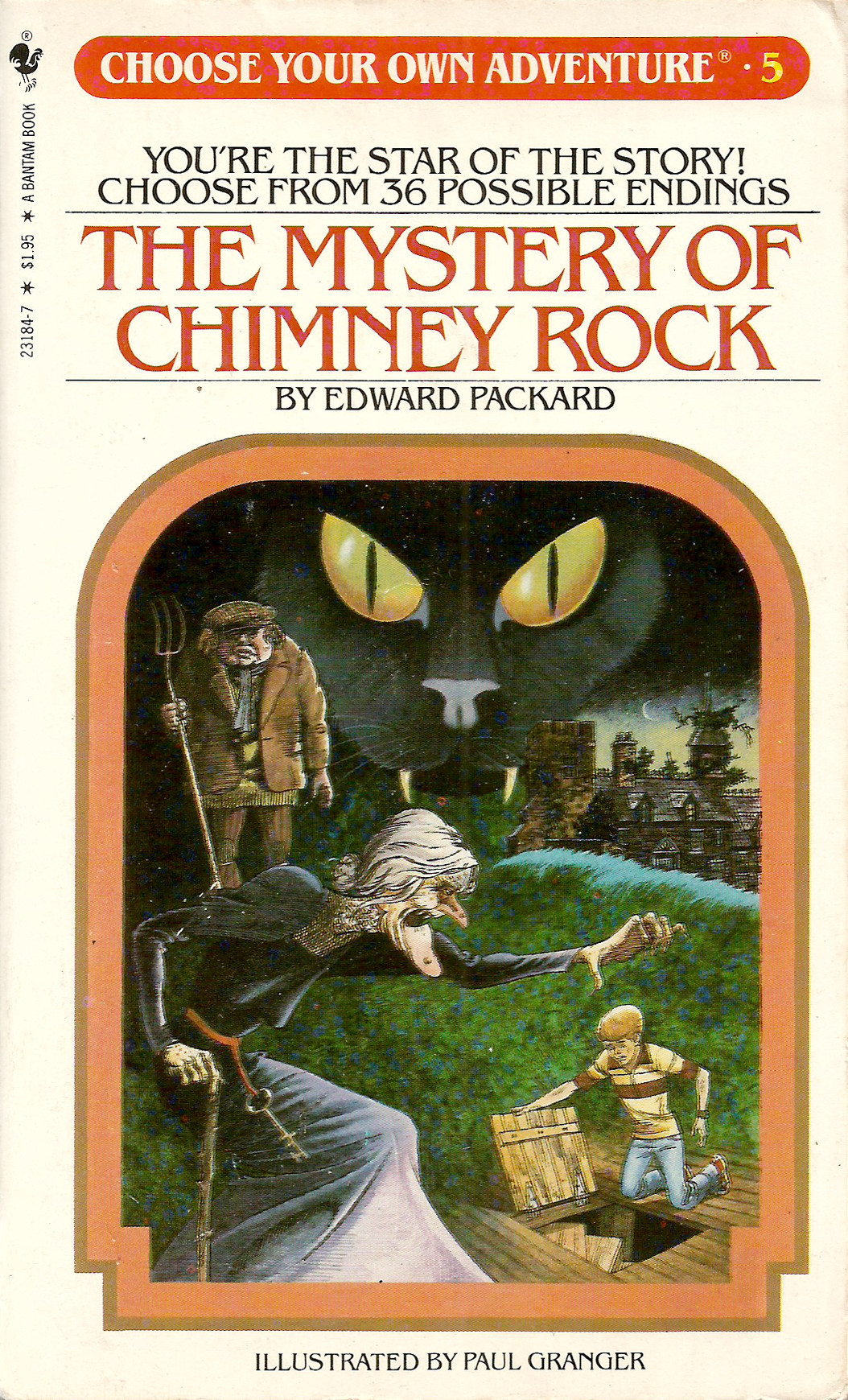 Choose Your Own Adventure No. 5: The Mystery of Chimney Rock, by Edward Packard.