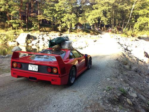 definemotorsports:  me going camping with my f40