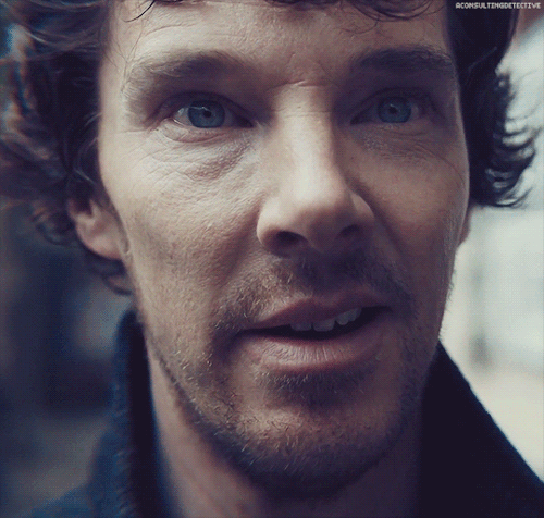 aconsultingdetective: Gratuitous Sherlock GIFs Why not? Why shouldn’t he be?