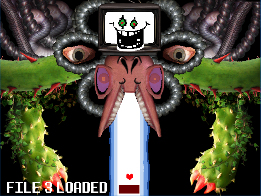 Encyclopedia — Hurting Omega Flowey, if running into bullets or