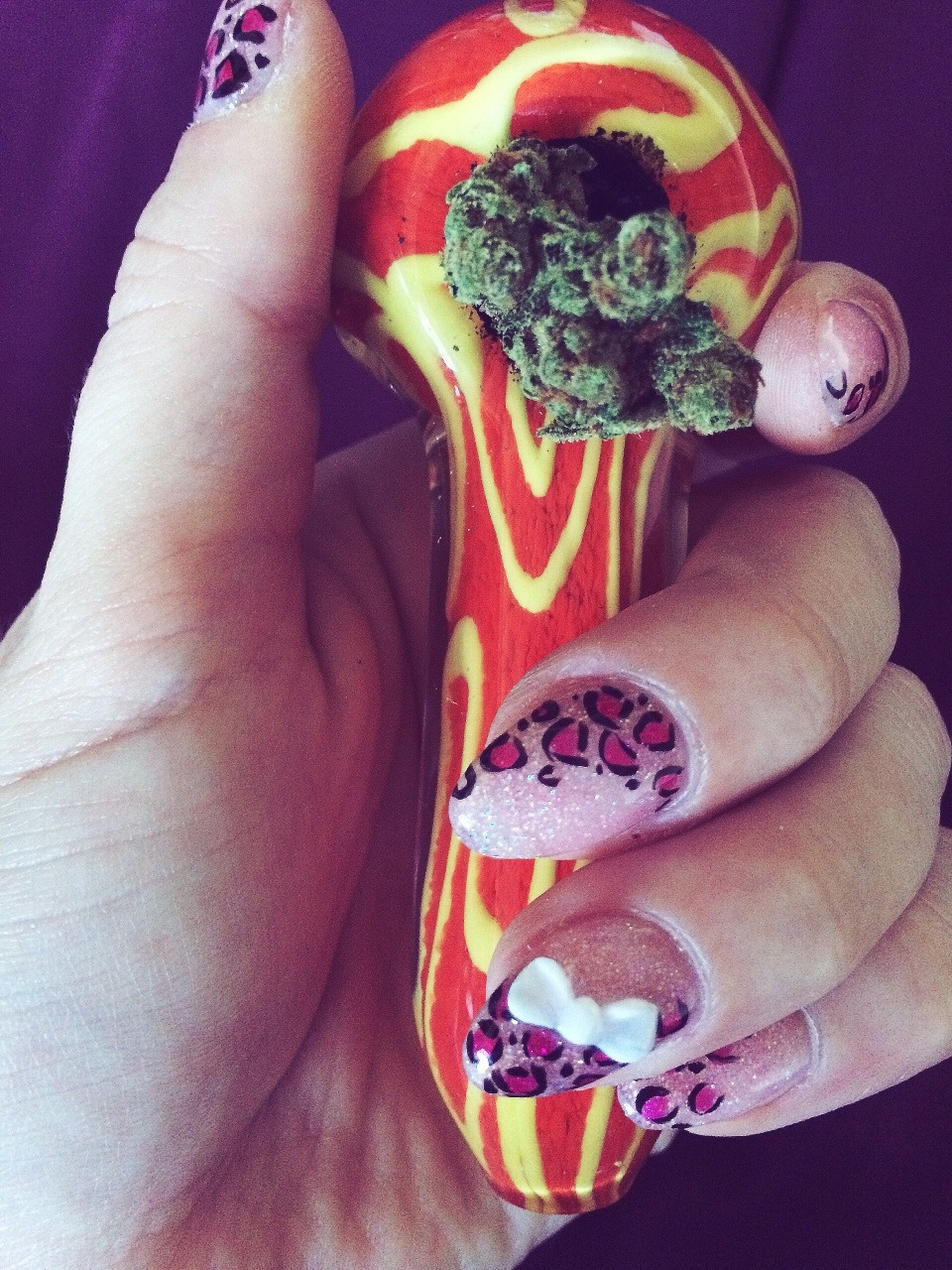 bluediamond-og:  Lil bit of Jack Herer in the pipe 💛