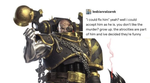 ariszed: Me with my favorite Iron Warriors.Bonus Ultramarines: