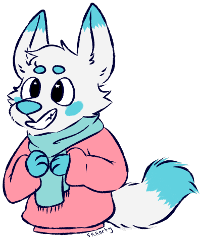 skkortysoup: commission for @foxthetic D’aww~!