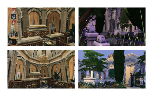 Sultan’s TombHello Simmers!I made a tomb and cemetery build for my Turkish section of my Willowcreek