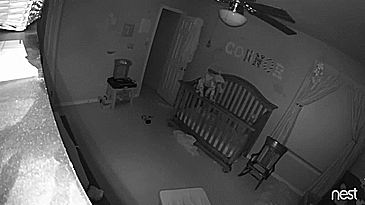 unexplained-events:THIS video taken from a nanny cam shows what appears to be a baby being lifted by