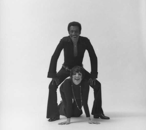 twixnmix:
“ Liza Minnelli and Sammy Davis Jr. photographed by Milton H. Greene, 1976.
”