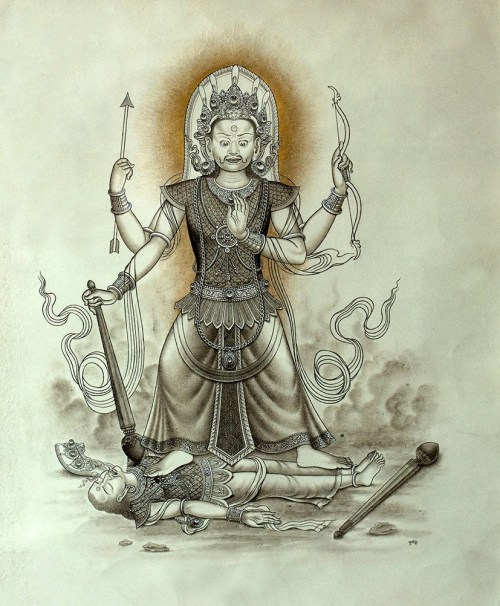 Bimsen (Bhima Sena) by Purna Hyoju, Nepal