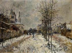 artist-monet:  Snow Effect, The Boulevard