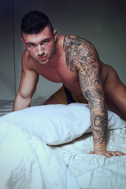 Inked Gay Studs