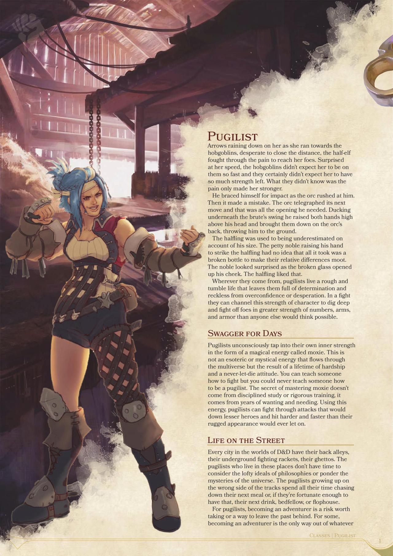 dnd 5e homebrew classes guide