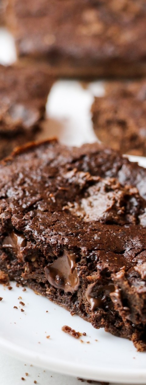 Healthy Nutella Brownies