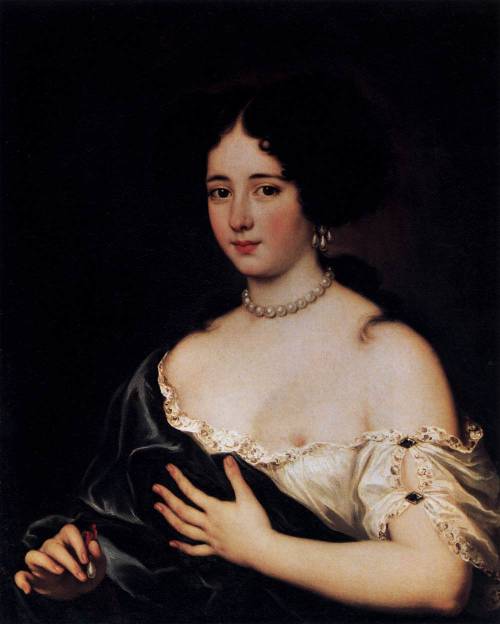 Jacob Ferdinand Voet (formerly attributed to Pierre Mignard), Portrait of Marie Mancini, niece of Ca