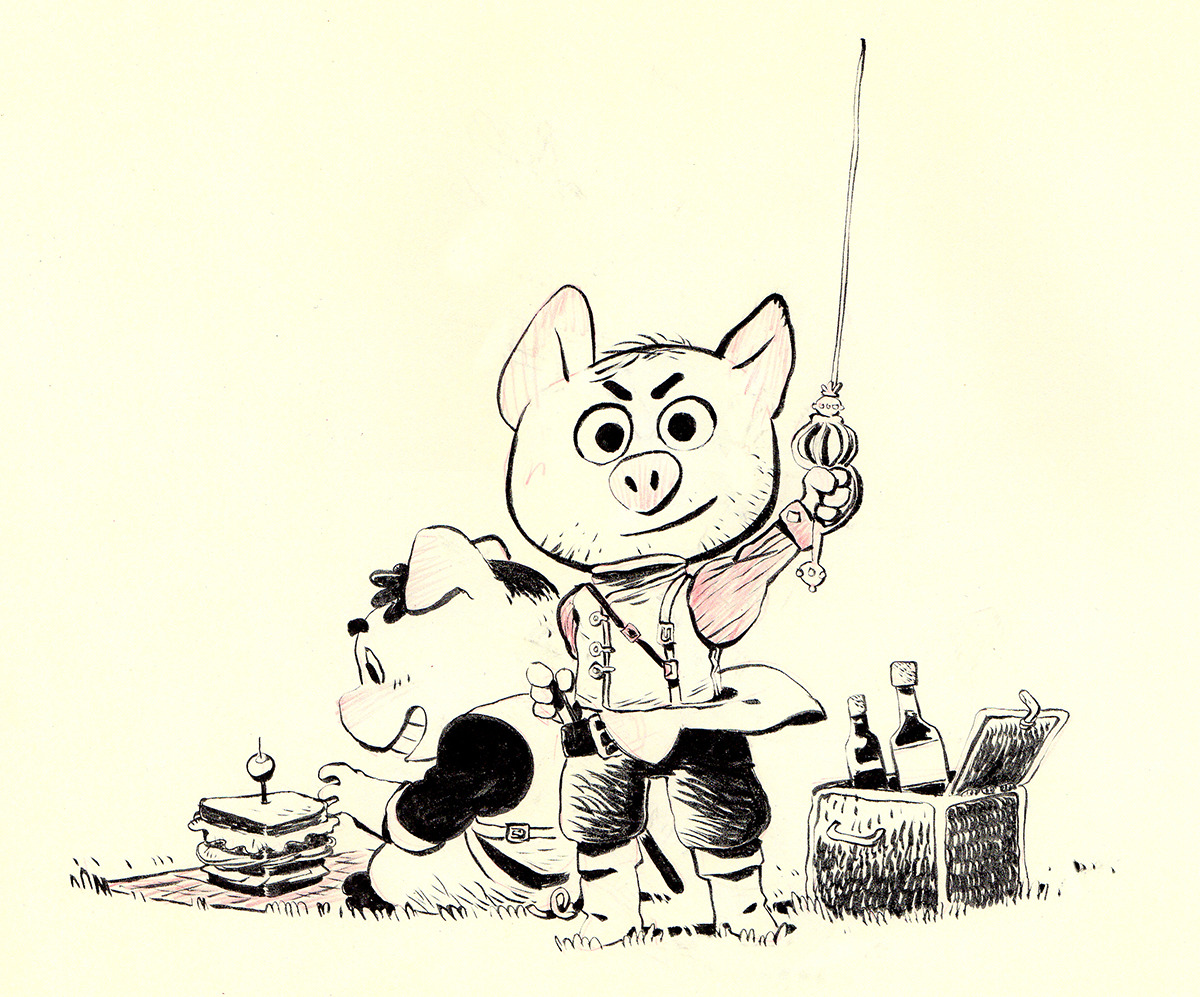anthonyholden:  Is everyone playing Inktober this year? I’m posting my dailies