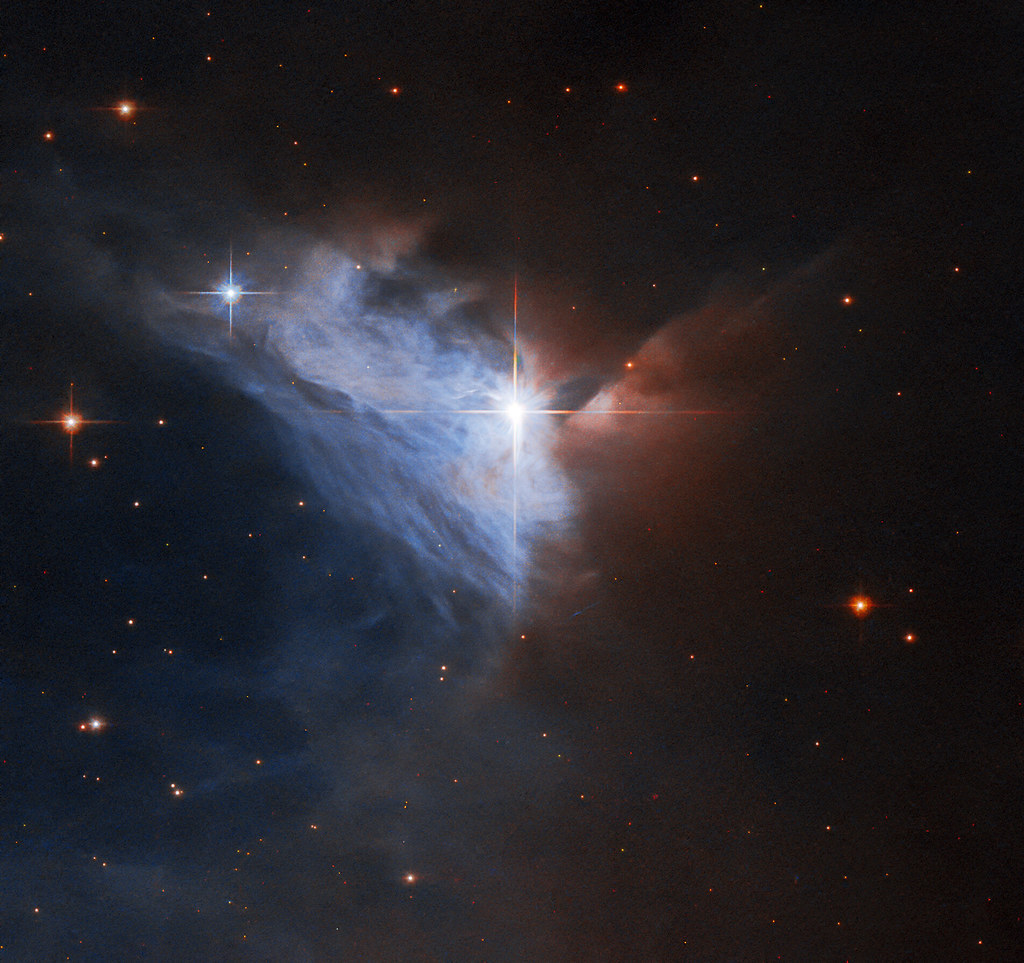 Hubble Spots a Cosmic Cloud’s Silver Lining by NASA Hubble