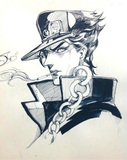 cpieng:  before start drawing JOJO…….i should practice more ..the anatomy………