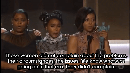 black-to-the-bones:  Taraji P.Henson gave a heartwarming speech   after SAG Award