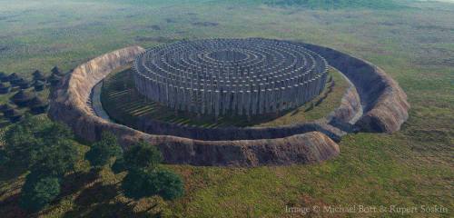 Stanton Drew Somerset&rsquo;s a mysterious henge monument The site consists of three circles, on