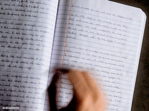 Spencer Reid's Hands + Books