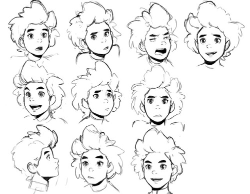 dragonprinceofficial: Here are some early character expression sheets!