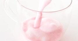 saku-petta: cherry blossom cappuccino ✿ さくらのカプチーノ 