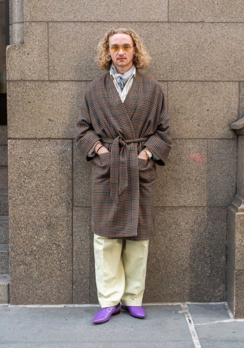 nyc-looks:Thomas, 21“I am wearing Gucci head to toe. My style philosophy is to wear what makes me ha