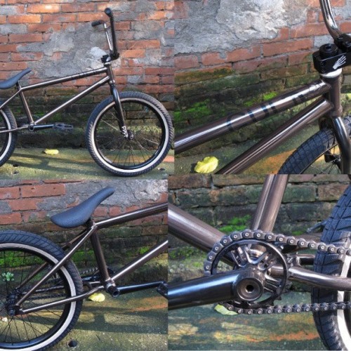 m0nster-butt-crack:  What if I went black chrome? Looks sick. #bmx #cult #frame @cultshit