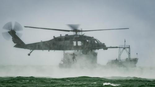 HH-60G Pave Hawk from 920th Rescue Wing during a public demonstration in Florida May 2018 [2168x1219