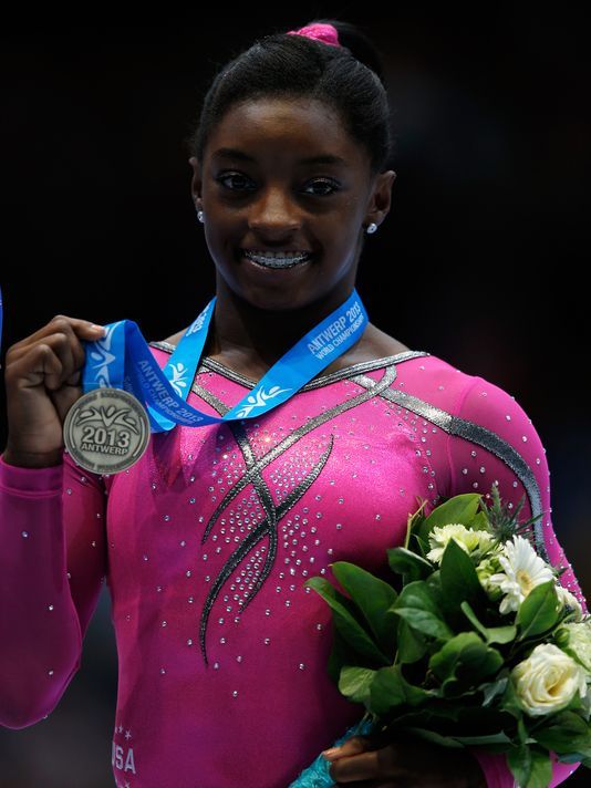 zuky:  Sixteen-year-old US gymnast Simone Biles (above left) of Texas became the