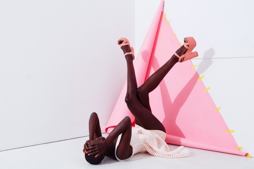 continentcreative: Aluad Deng Anei  for Bon Bon Magazine by Javier Lovera