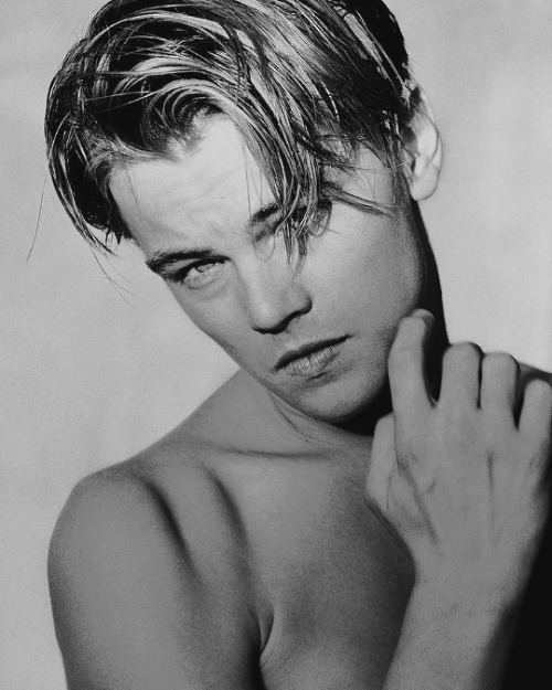 dicapriosource: Leonardo DiCaprio photographed in 1996
