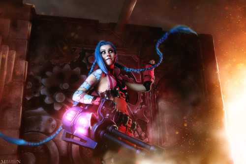   We made 3 shootings of Jinx! There were many problems, but here we are)) Pauline as Jinxphoto by me  