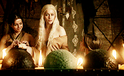 filmeditors:   “For my wedding, he gave me three petrified dragon eggs. He believed