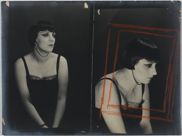 black-celluloid:Man Ray, portrait of Alice Prin (Kiki)