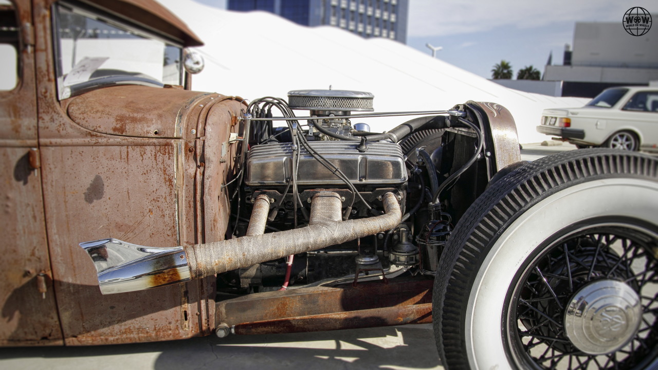 world-on-wheels:  Dirty Thirty Rat Rod Breakfast Club LA Petersen Automotive Museum