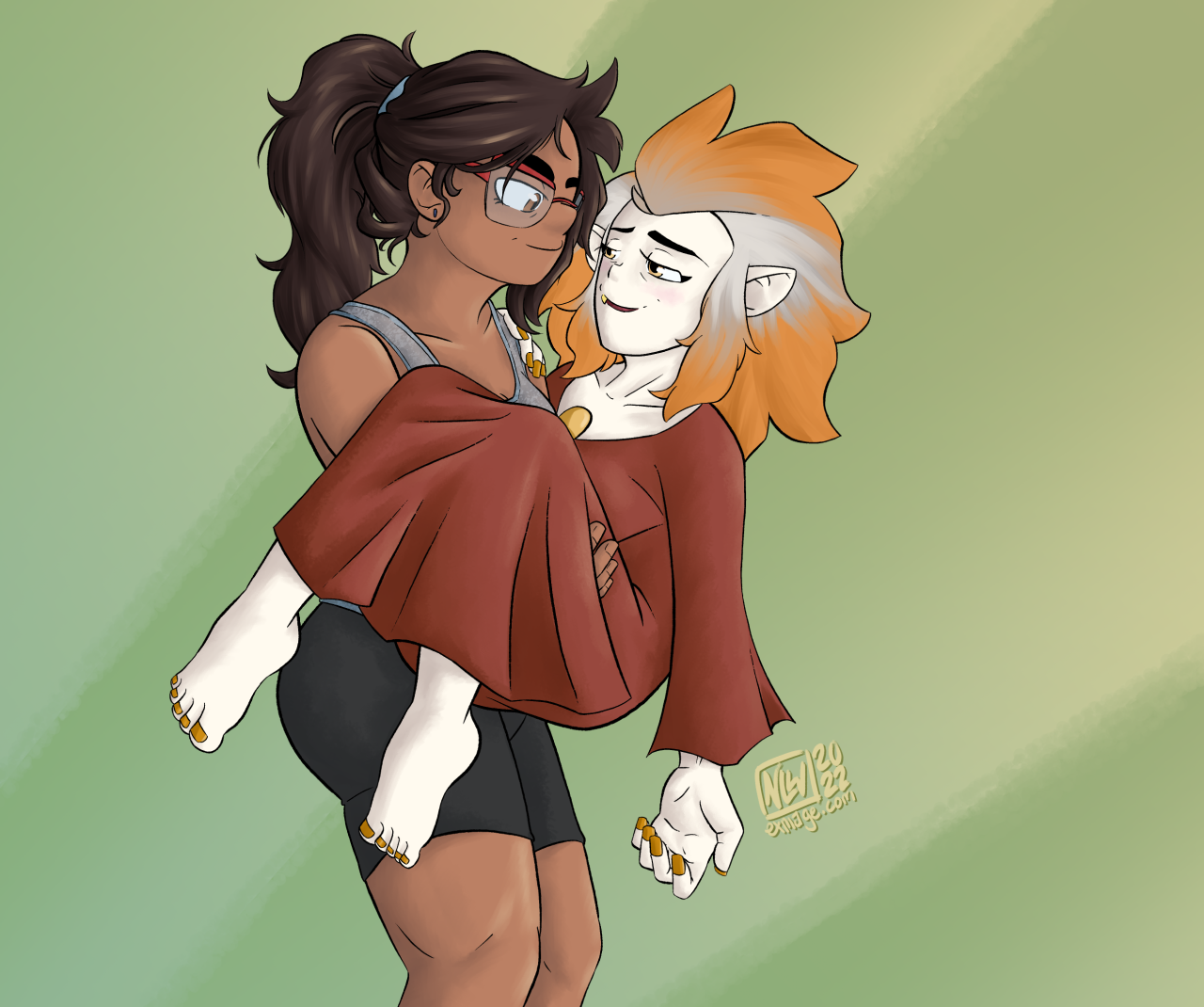 Elyse on X: Eda Clawthorne my beloved. 🥺❤️ #owlhouse #EdaClawthorne   / X