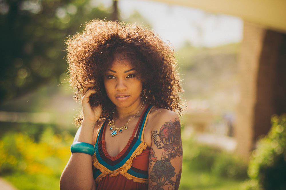 jaseminedenisephotography:  We brought her out into the sunlight and she glowed like