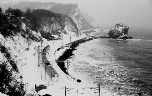 The Hakodate main Line Hokkaido,Japan 