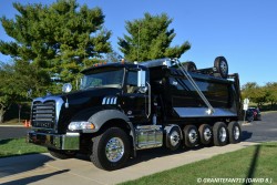 semitrckn:2014 Mack custom GU813 super dump