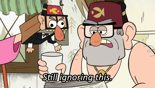 findmeinthealps:  Grunkle4Grandpa truthers:Rest of the fandom: