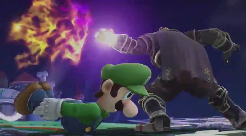 rose-of-pollux:  Can we just talk about Luigi’s epic dodging of Ganondorf’s Warlock
