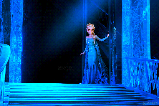 Anna Seeing Elsa For The First Time After Her Transformations