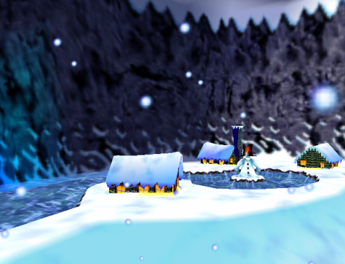 nothingbutgames:  Freezeezy Peak, from Banjo-Kazooie (2000). 