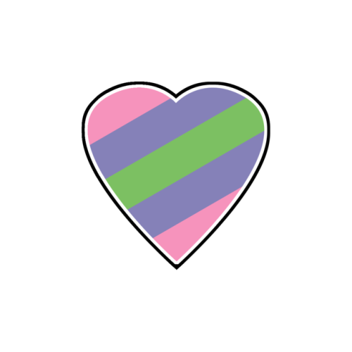 shewhowalkswiththee: Gender pride hearts, set two!Set two: Polygender, trigender, neutrois, greyge