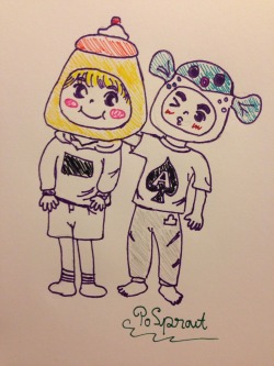 posprout:  Pudding-Deul and Blowfishy-Baro ~~