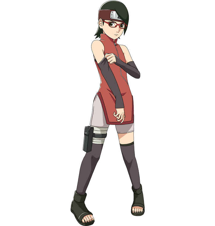 flirt-suke:  I just wanted to point out that Sarada has:-Sakura’s outfit when she