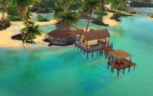 Sulani’s Diving Center (cc-free)Hi! When I got my hand on Island Living, I just couldn’t resist buil