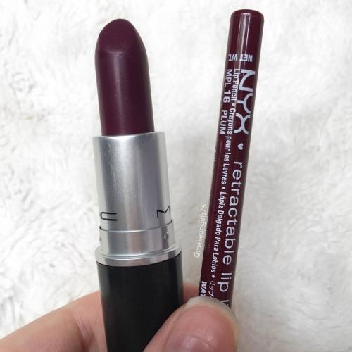 Can&rsquo;t wait for winter so I can whip out my beloved @maccosmetics Lipstick in Rebel and @ny