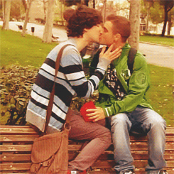 foreverfree24:  adorablegaycouples:  More at Adorable Gay Couples (via twoboysarebetter)  I remember I used to watch this serie and Fer and David were my favorite couple:)  Es Fisica o Quimica!!! 